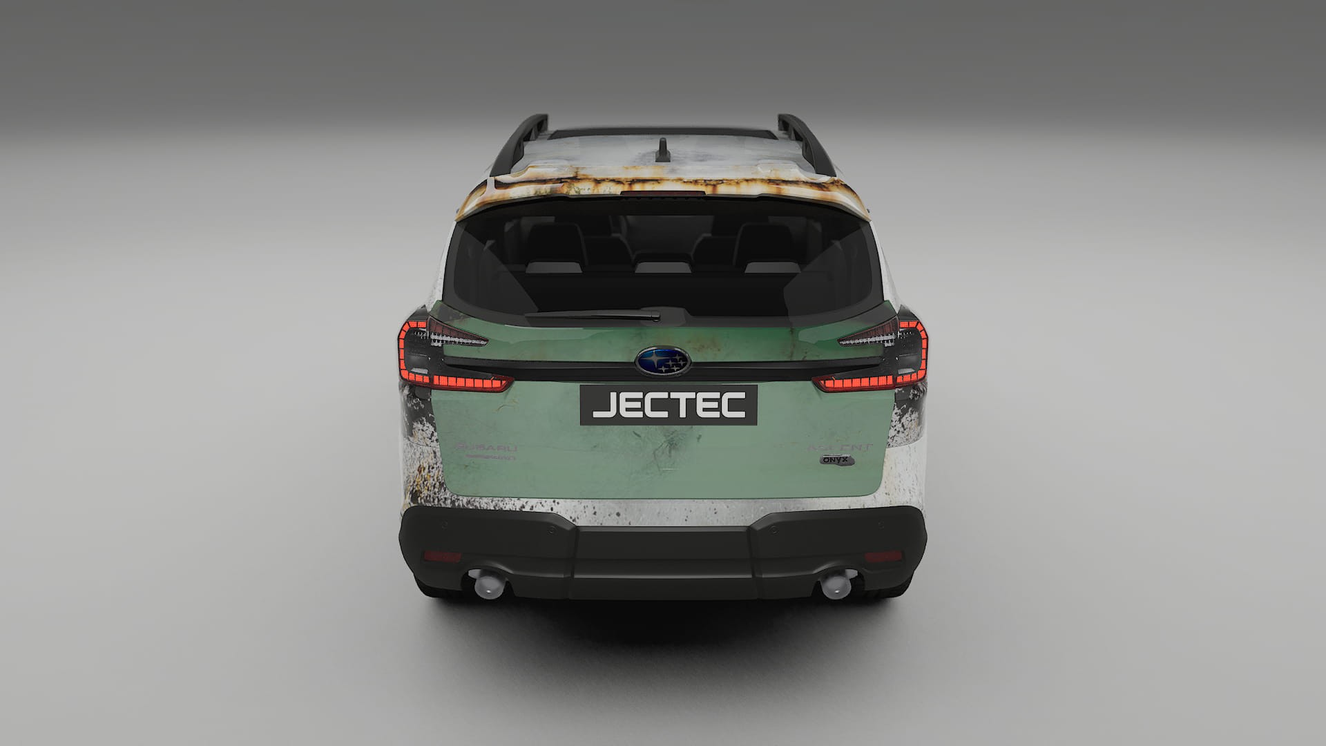 Subaru Ascent BT facelift LCI COBRA 11 – Designad Wrap PPF-sats i utskrivbar polyuretanfilm