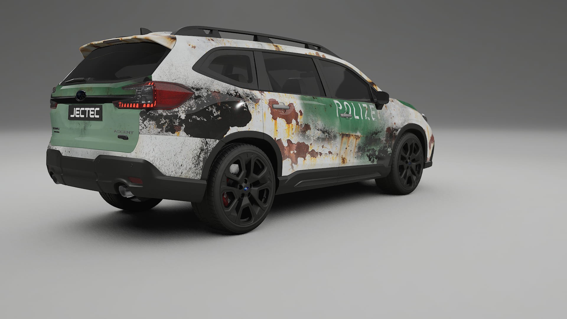 Subaru Ascent BT facelift LCI COBRA 11 – Designad Wrap PPF-sats i utskrivbar polyuretanfilm