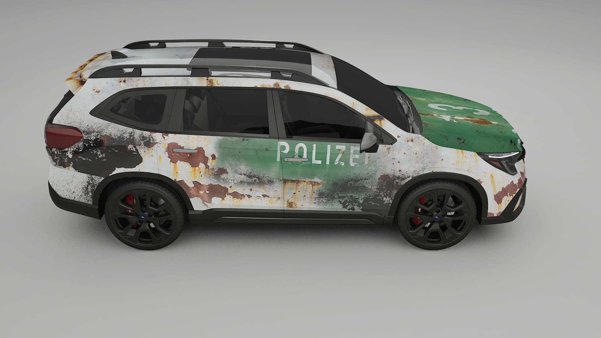 Subaru Ascent BT facelift LCI COBRA 11 – Designad Wrap PPF-sats i utskrivbar polyuretanfilm