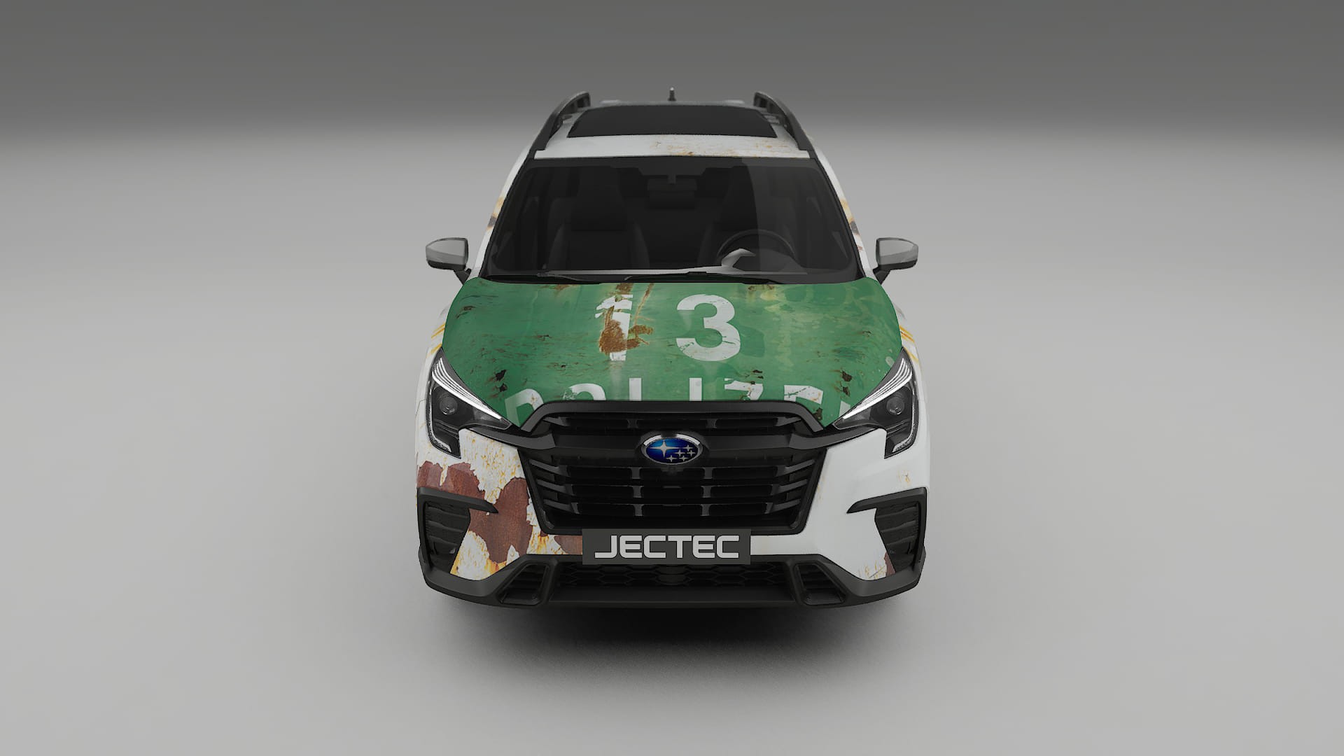 Subaru Ascent BT facelift LCI COBRA 11 – Designad Wrap PPF-sats i utskrivbar polyuretanfilm