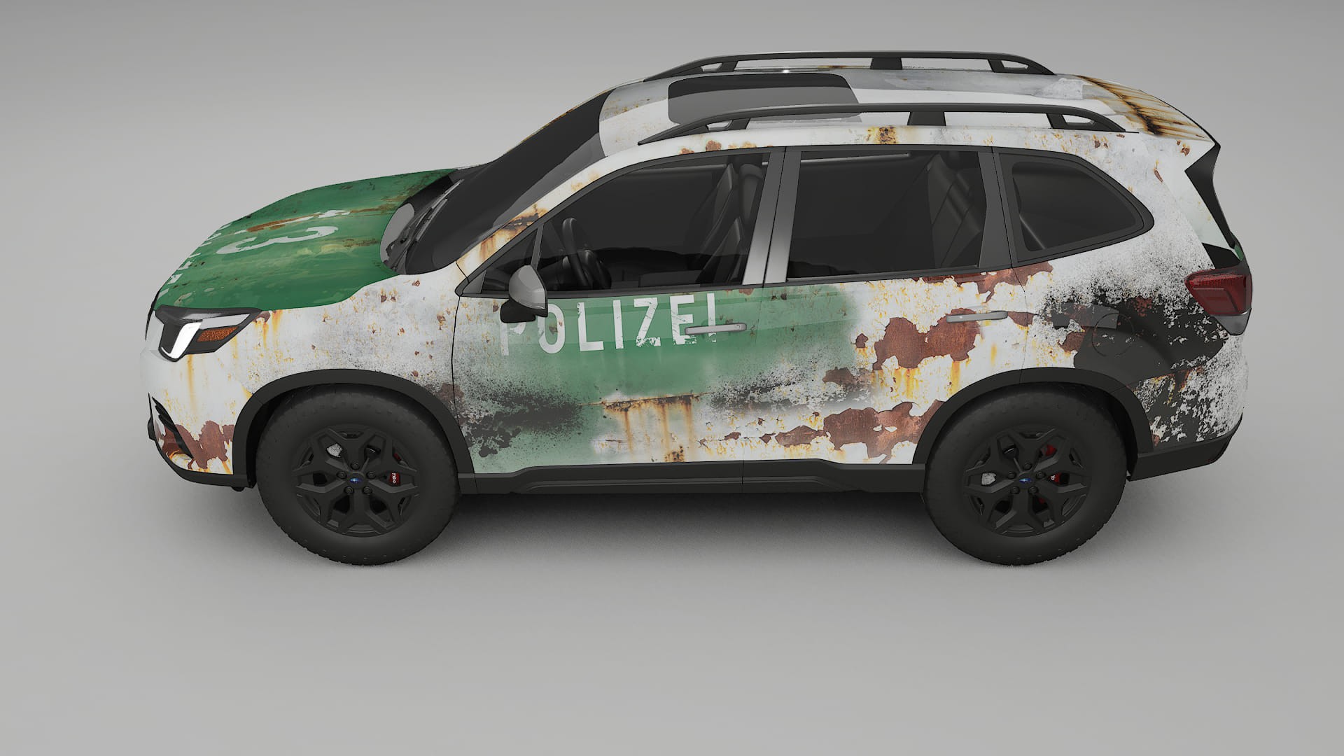 Subaru Forester V SK facelift LCI COBRA 11 – Designad Wrap PPF-sats i utskrivbar polyuretanfilm