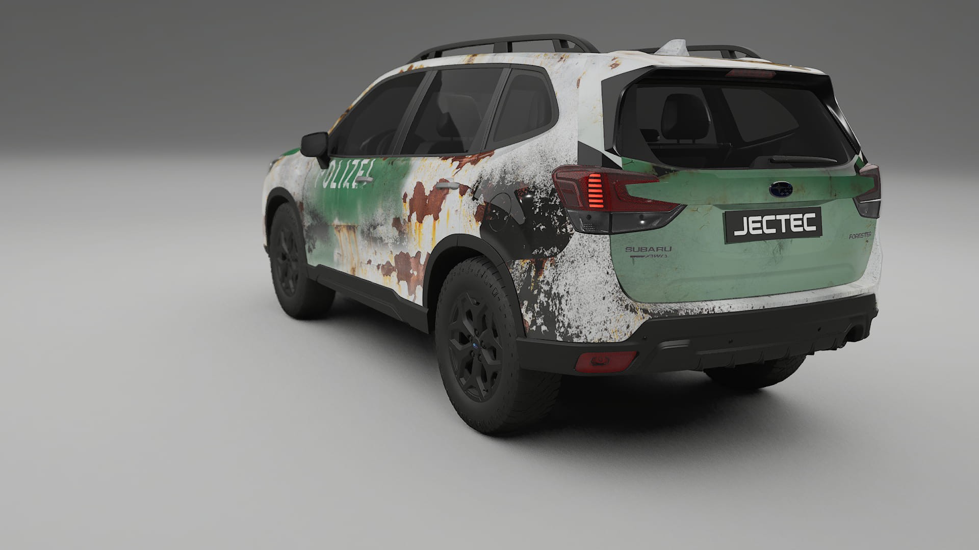 Subaru Forester V SK facelift LCI COBRA 11 – Designad Wrap PPF-sats i utskrivbar polyuretanfilm