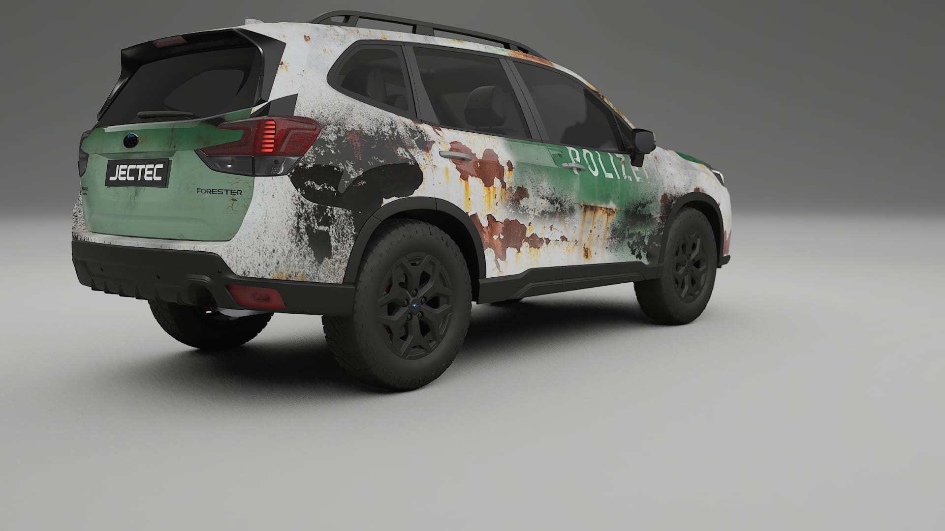 Subaru Forester V SK facelift LCI COBRA 11 – Designad Wrap PPF-sats i utskrivbar polyuretanfilm