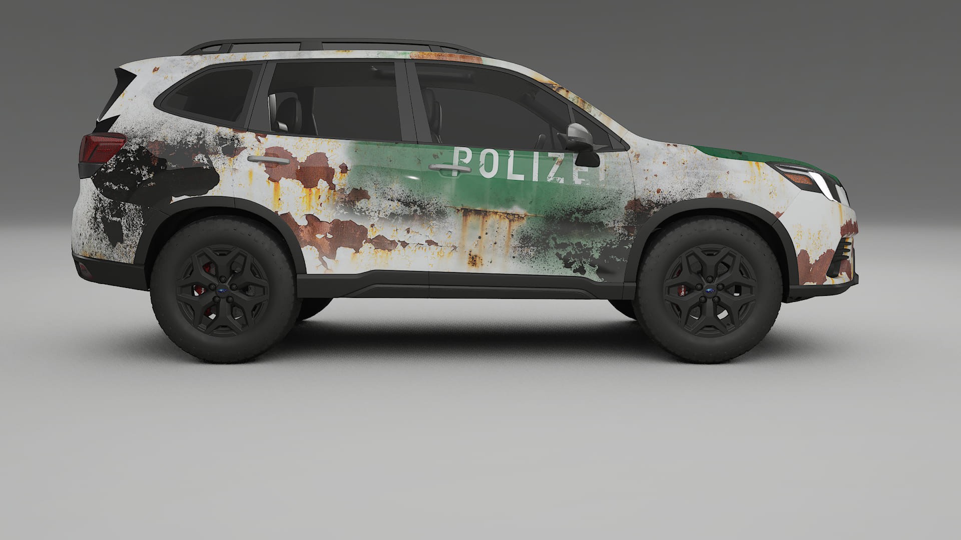 Subaru Forester V SK facelift LCI COBRA 11 – Designad Wrap PPF-sats i utskrivbar polyuretanfilm