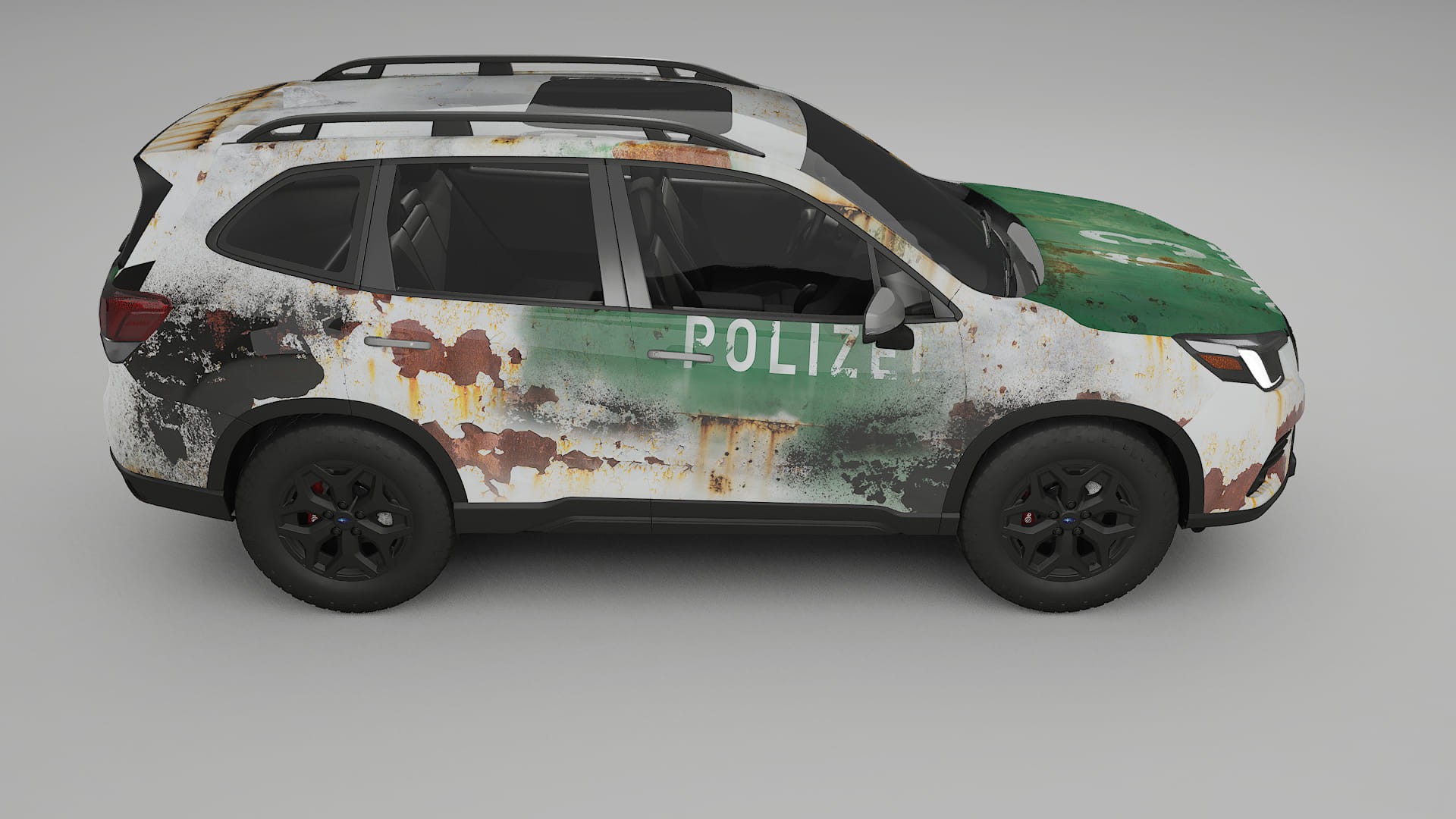 Subaru Forester V SK facelift LCI COBRA 11 – Designad Wrap PPF-sats i utskrivbar polyuretanfilm