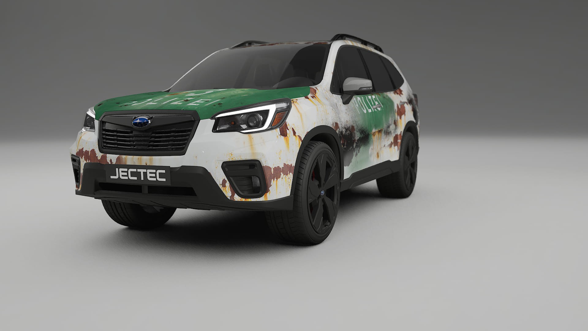 Subaru Forester V SK prefacelift pre-LCI COBRA 11 – Designad Wrap PPF-sats i utskrivbar polyuretanfilm