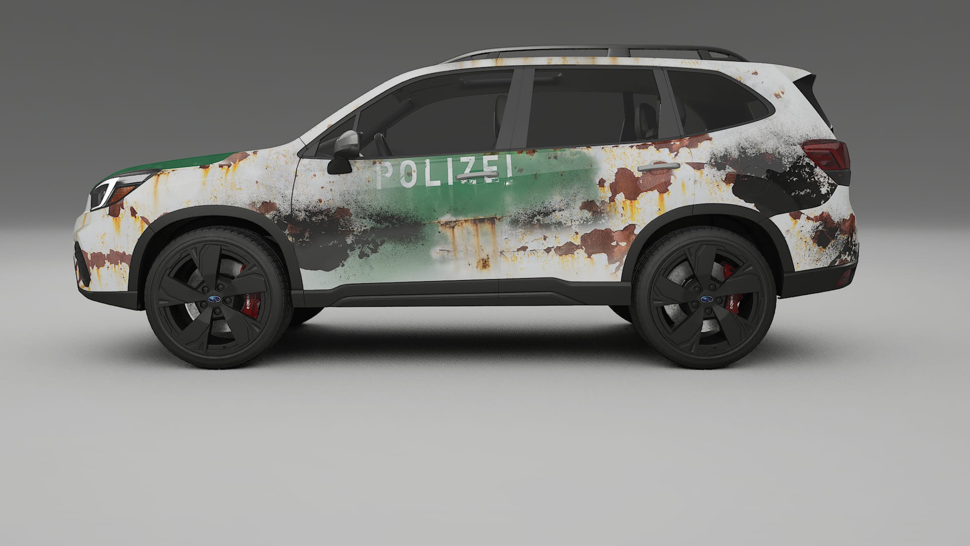 Subaru Forester V SK prefacelift pre-LCI COBRA 11 – Designad Wrap PPF-sats i utskrivbar polyuretanfilm
