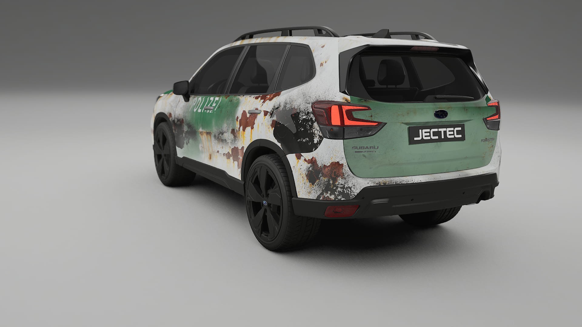 Subaru Forester V SK prefacelift pre-LCI COBRA 11 – Designad Wrap PPF-sats i utskrivbar polyuretanfilm