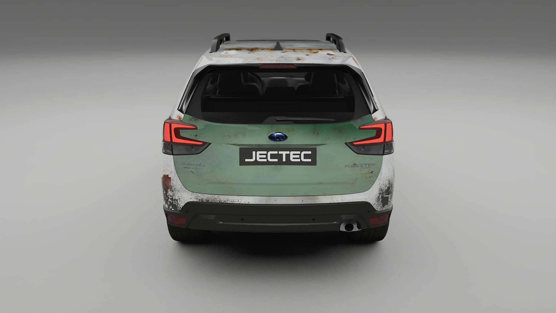 Subaru Forester V SK prefacelift pre-LCI COBRA 11 – Designad Wrap PPF-sats i utskrivbar polyuretanfilm