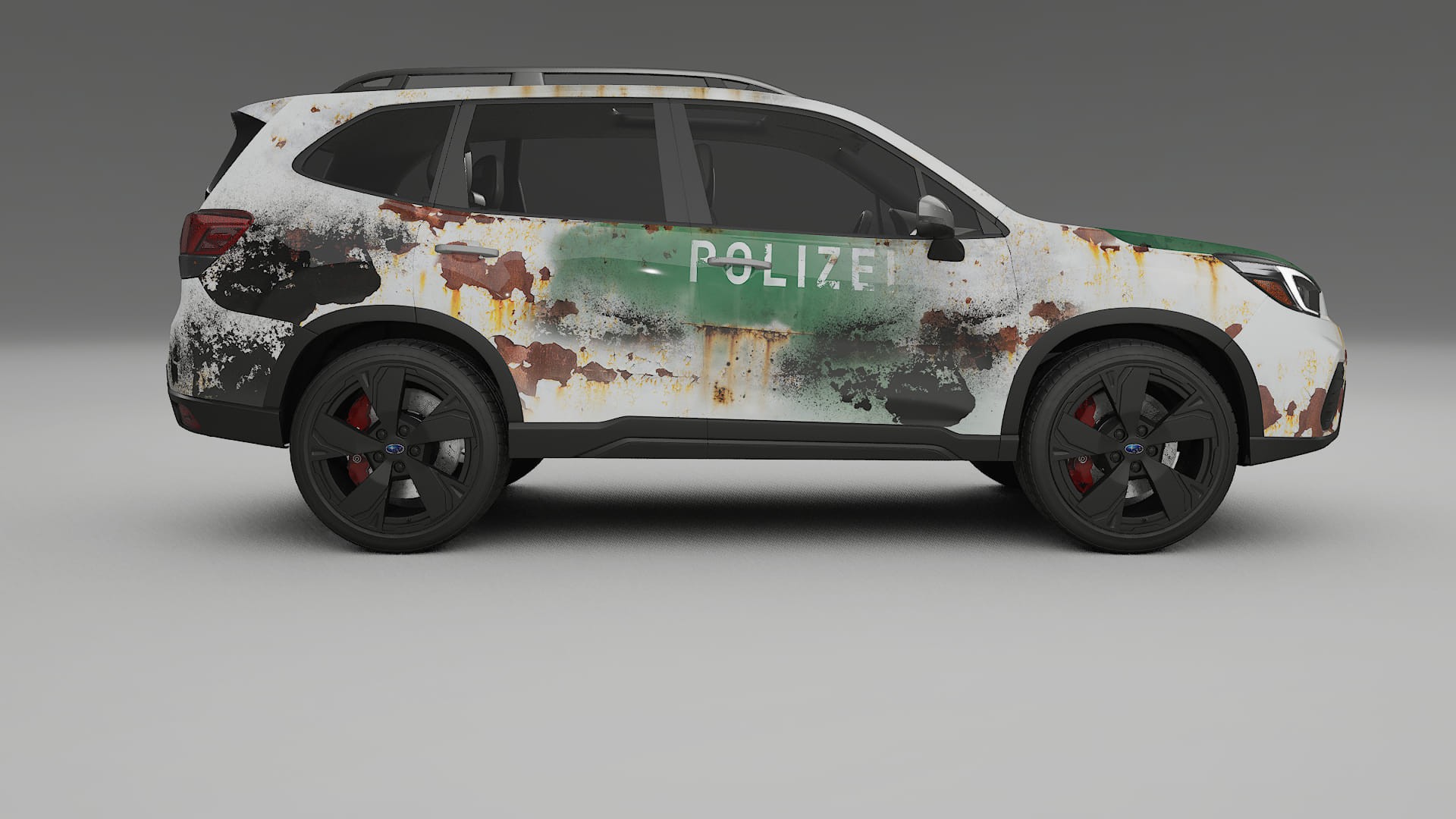 Subaru Forester V SK prefacelift pre-LCI COBRA 11 – Designad Wrap PPF-sats i utskrivbar polyuretanfilm