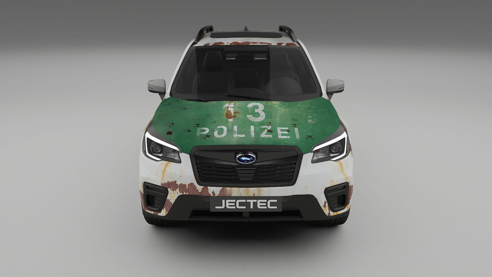 Subaru Forester V SK prefacelift pre-LCI COBRA 11 – Designad Wrap PPF-sats i utskrivbar polyuretanfilm