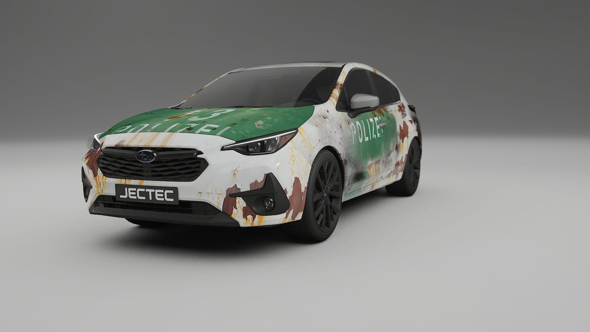 Subaru Impreza GU COBRA 11 – Designad Wrap PPF-sats i utskrivbar polyuretanfilm