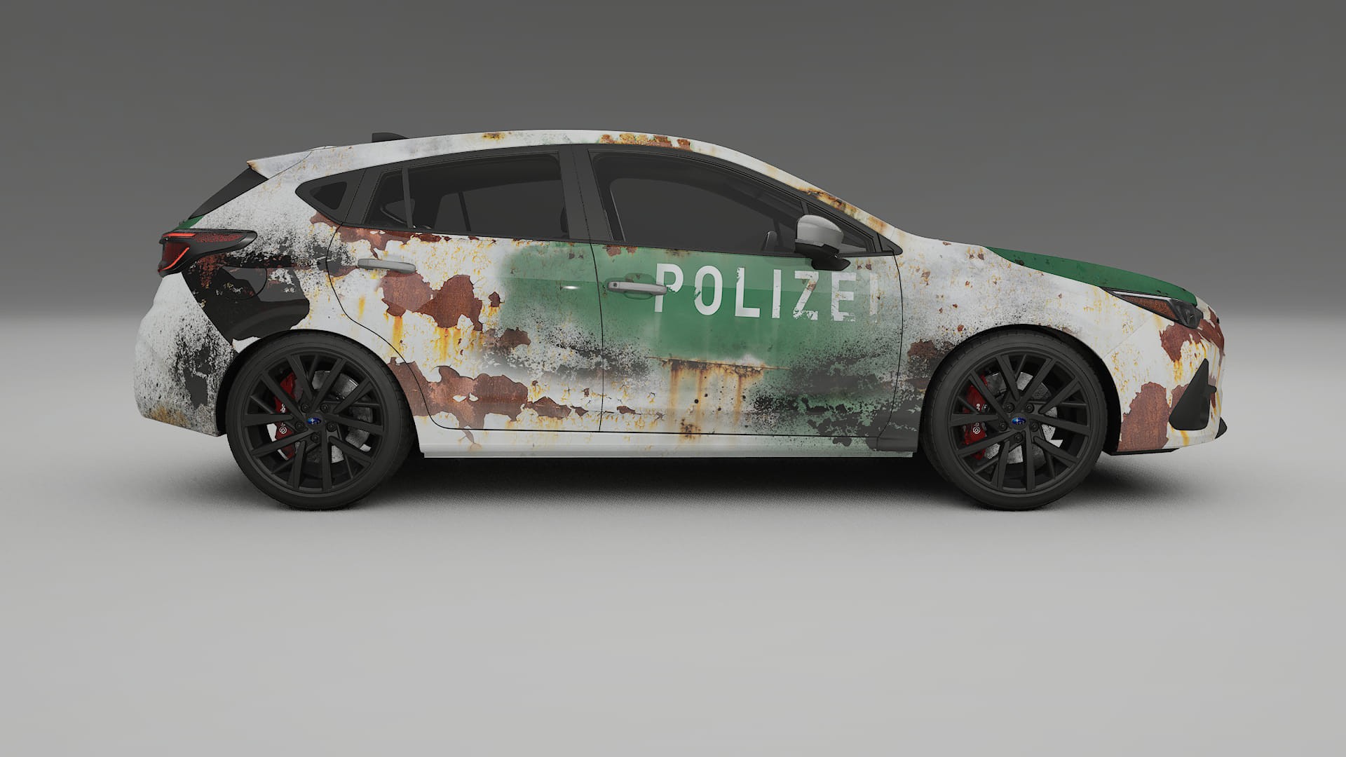 Subaru Impreza GU COBRA 11 – Designad Wrap PPF-sats i utskrivbar polyuretanfilm