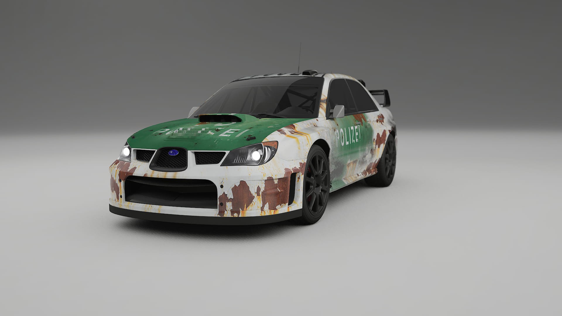 Subaru Impreza WRC GD COBRA 11 – Designad Wrap PPF-sats i utskrivbar polyuretanfilm