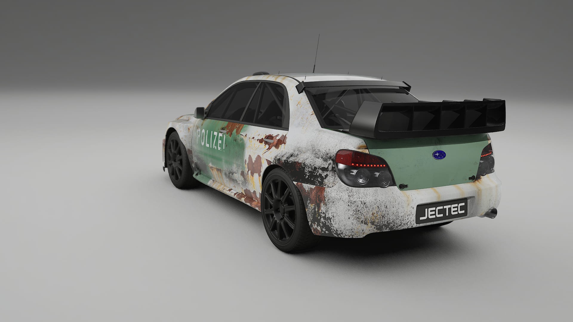 Subaru Impreza WRC GD COBRA 11 – Designad Wrap PPF-sats i utskrivbar polyuretanfilm