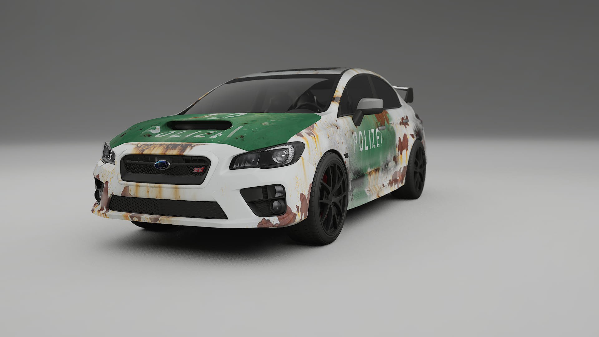 Subaru Impreza WRX Sti VA prefacelift pre-LCI COBRA 11 – Designad Wrap PPF-sats i utskrivbar polyuretanfilm