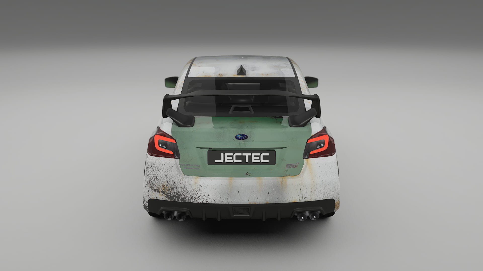 Subaru Impreza WRX Sti VA prefacelift pre-LCI COBRA 11 – Designad Wrap PPF-sats i utskrivbar polyuretanfilm