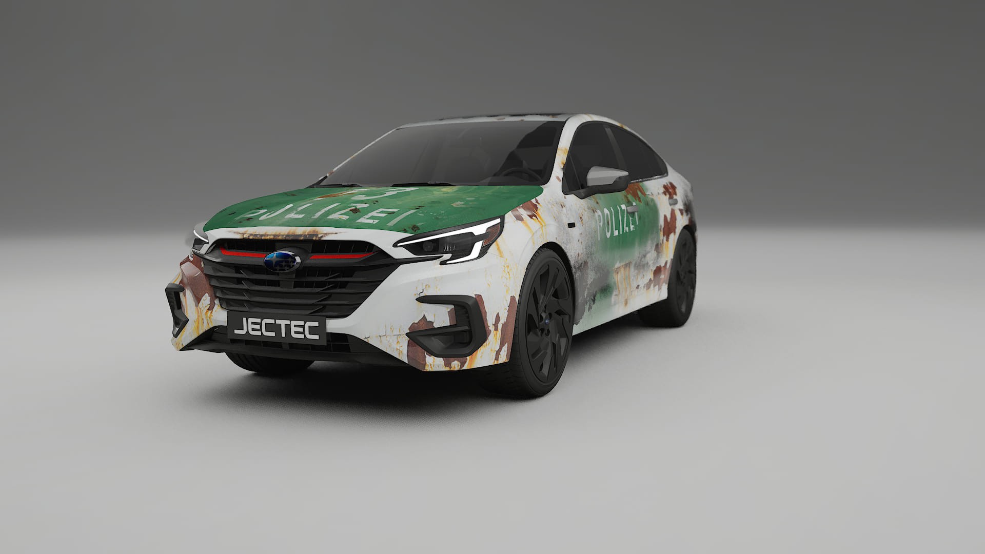 Subaru Legacy BW COBRA 11 – Designad Wrap PPF-sats i utskrivbar polyuretanfilm