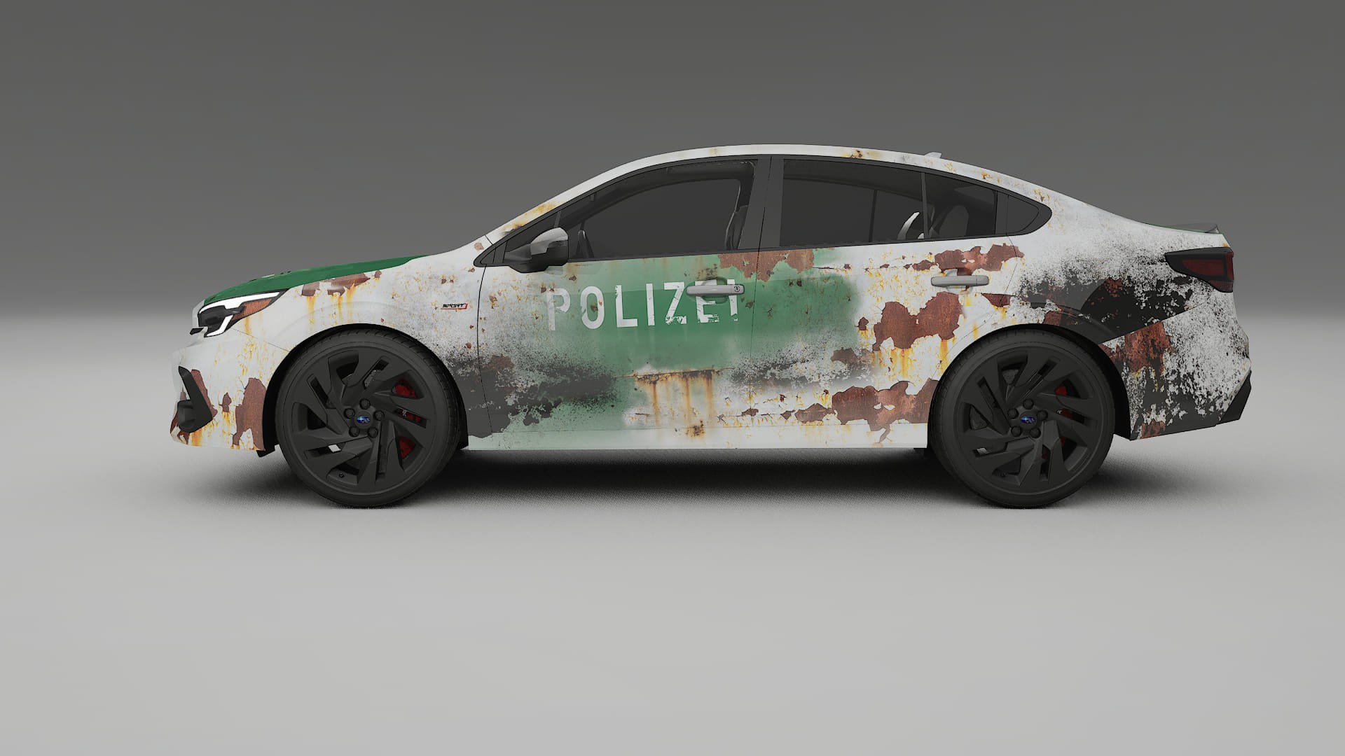 Subaru Legacy BW COBRA 11 – Designad Wrap PPF-sats i utskrivbar polyuretanfilm