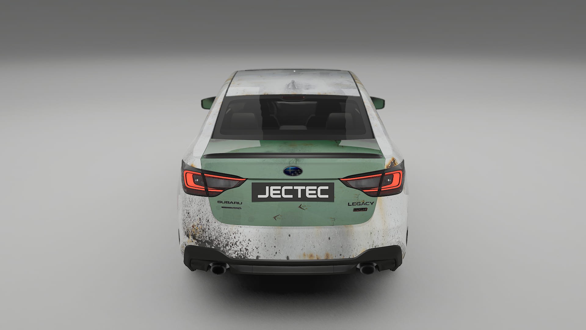 Subaru Legacy BW COBRA 11 – Designad Wrap PPF-sats i utskrivbar polyuretanfilm