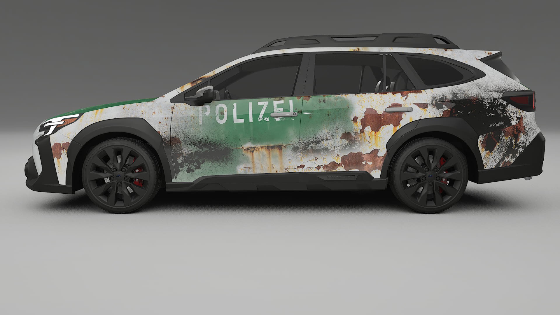 Subaru Outback VI BS facelift LCI COBRA 11 – Designad Wrap PPF-sats i utskrivbar polyuretanfilm