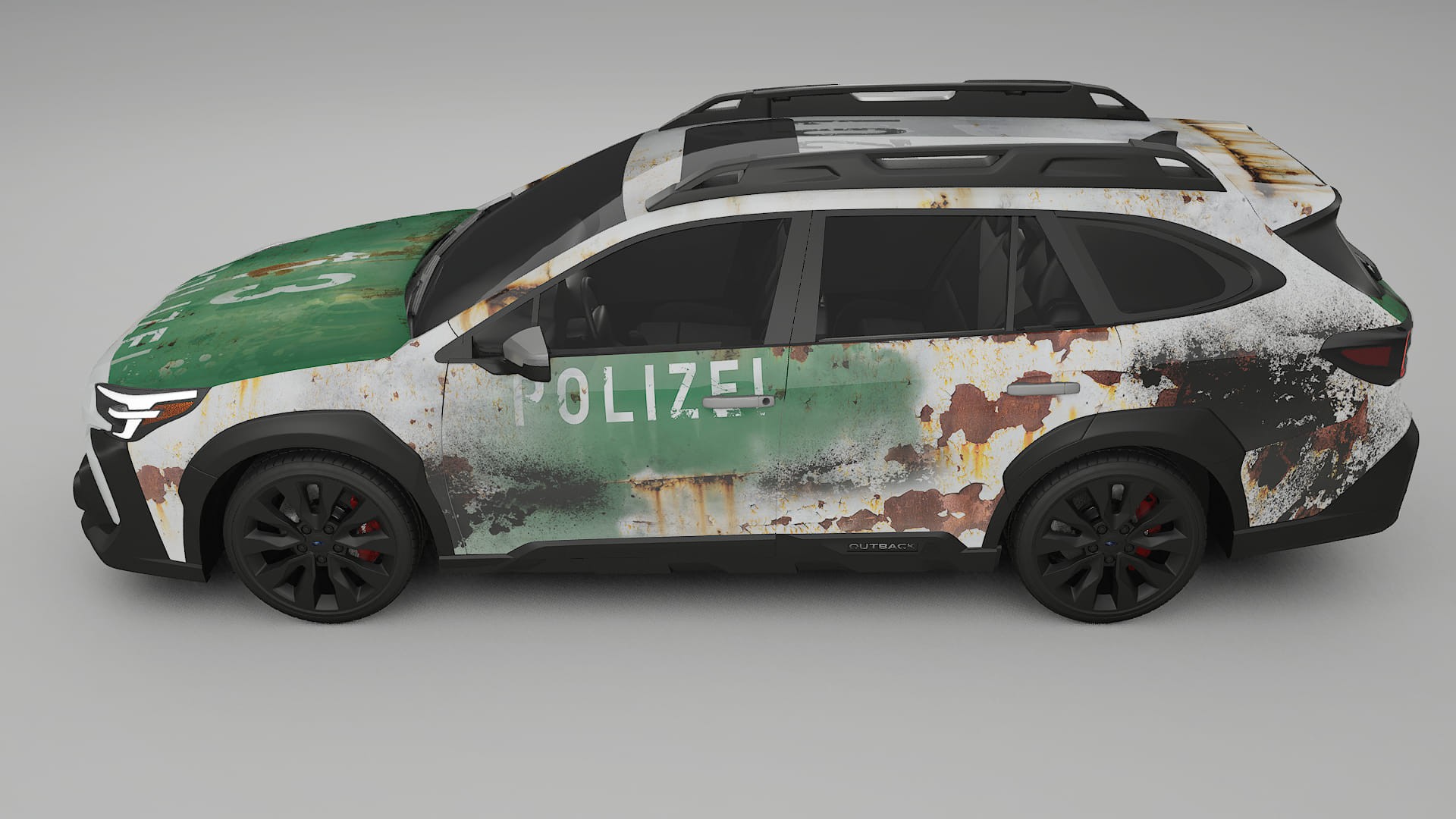 Subaru Outback VI BS facelift LCI COBRA 11 – Designad Wrap PPF-sats i utskrivbar polyuretanfilm