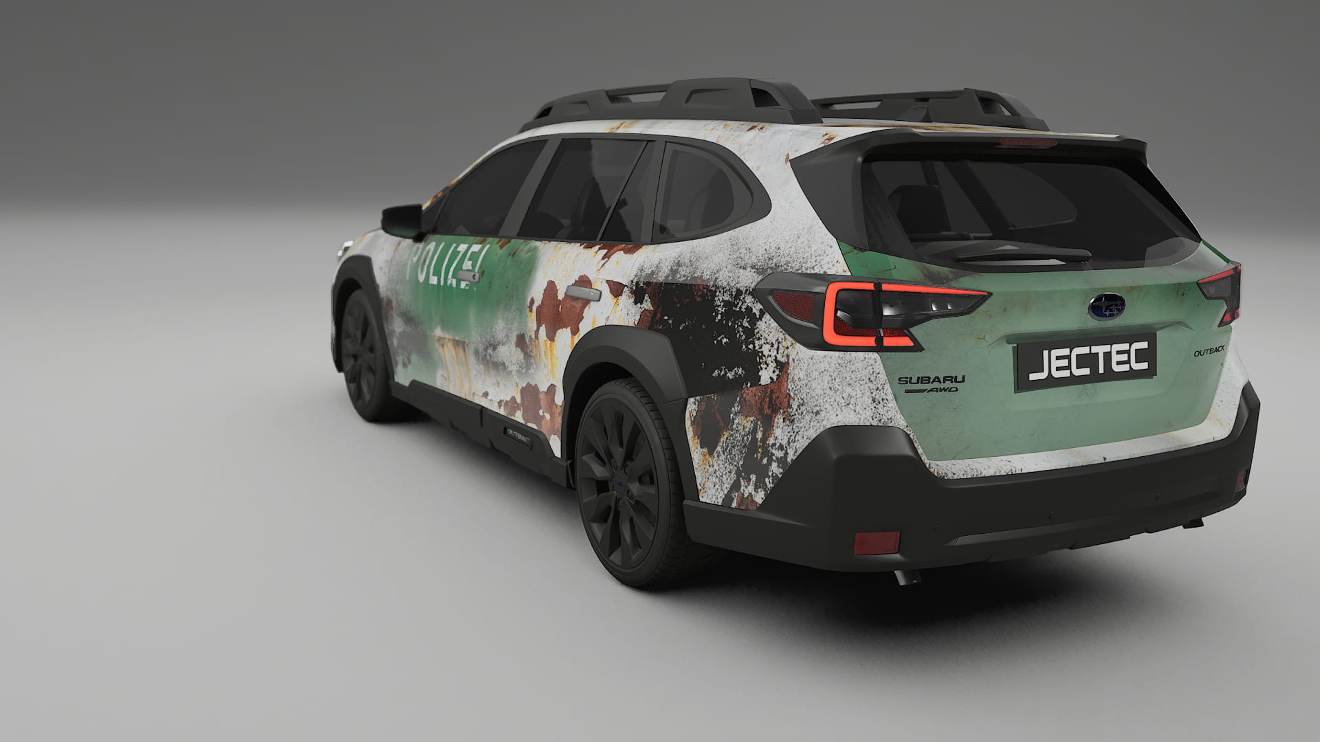 Subaru Outback VI BS facelift LCI COBRA 11 – Designad Wrap PPF-sats i utskrivbar polyuretanfilm