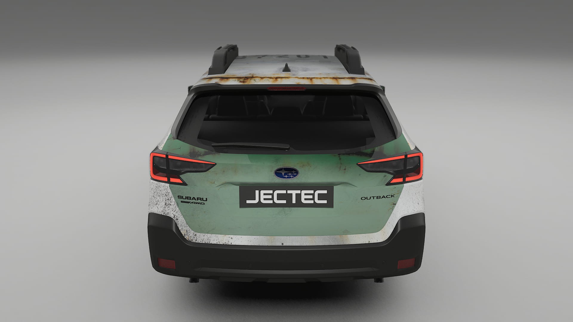 Subaru Outback VI BS facelift LCI COBRA 11 – Designad Wrap PPF-sats i utskrivbar polyuretanfilm