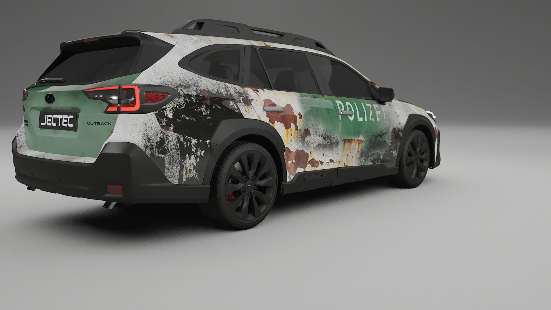 Subaru Outback VI BS facelift LCI COBRA 11 – Designad Wrap PPF-sats i utskrivbar polyuretanfilm