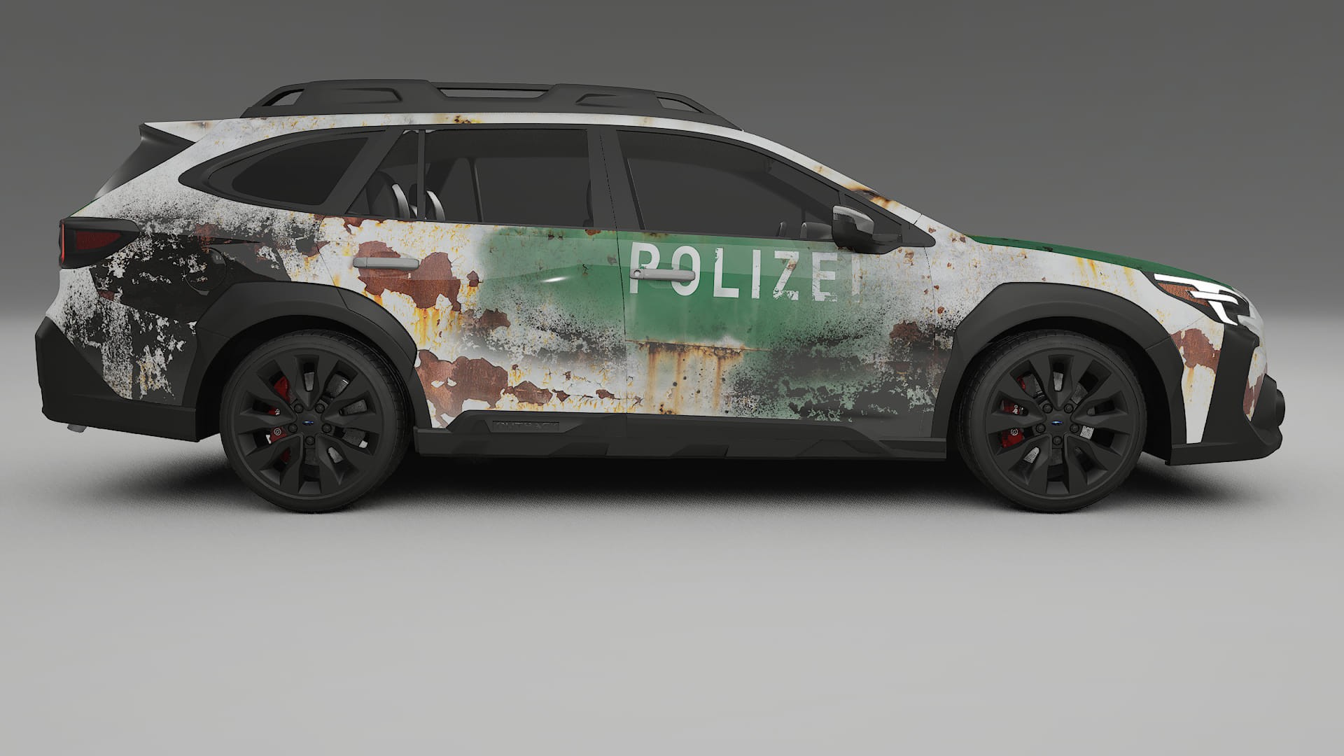 Subaru Outback VI BS facelift LCI COBRA 11 – Designad Wrap PPF-sats i utskrivbar polyuretanfilm
