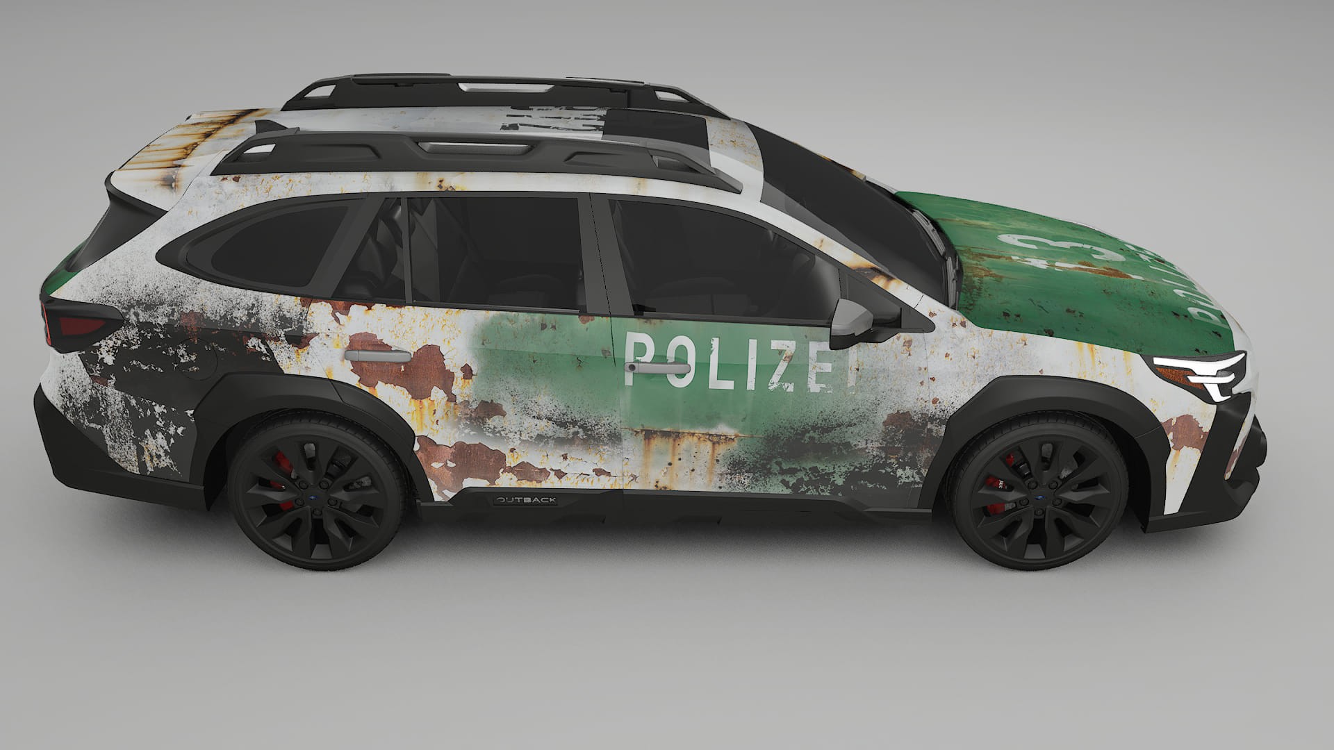 Subaru Outback VI BS facelift LCI COBRA 11 – Designad Wrap PPF-sats i utskrivbar polyuretanfilm