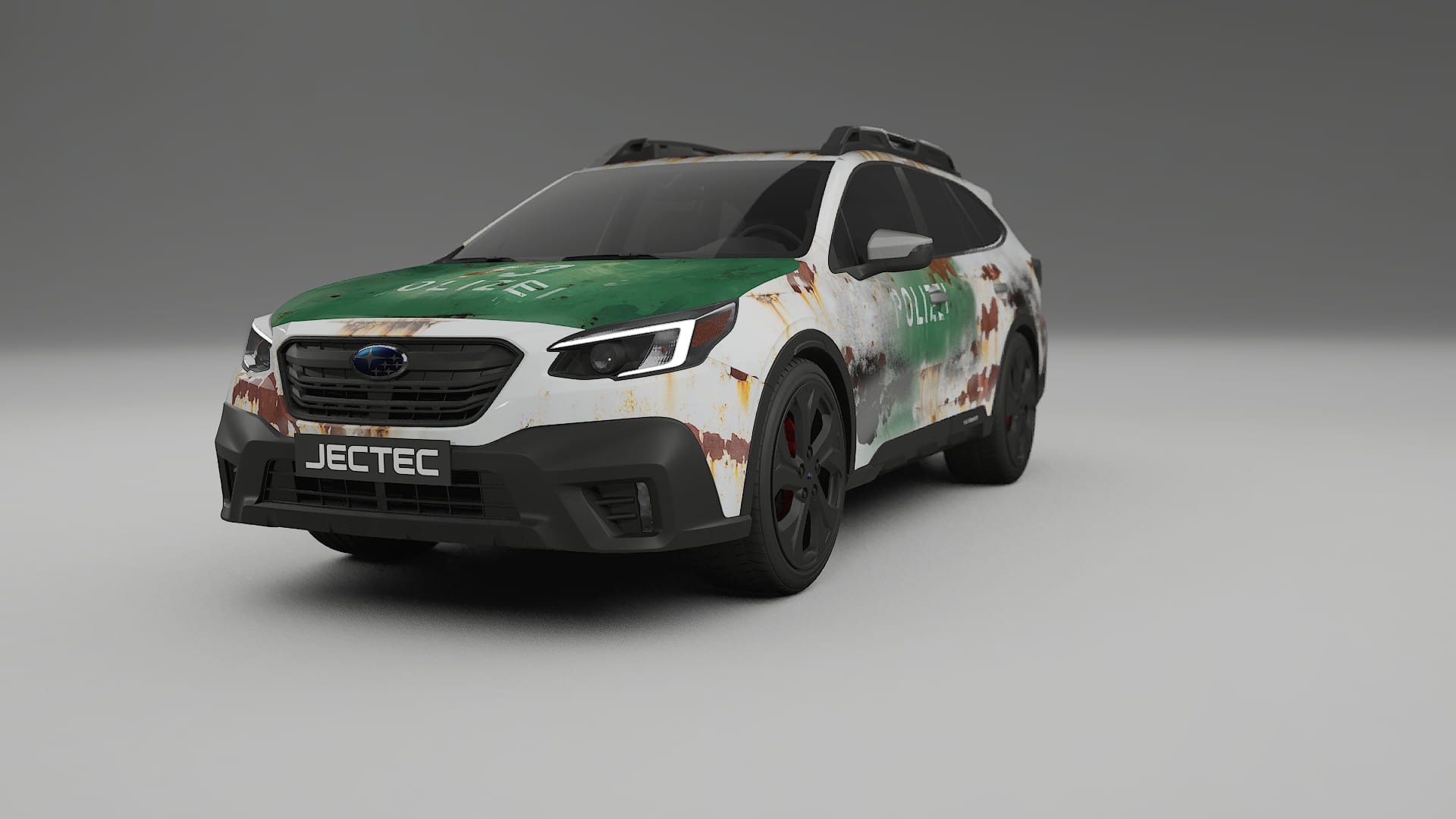 Subaru Outback VI BS prefacelift pre-LCI COBRA 11 – Designad Wrap PPF-sats i utskrivbar polyuretanfilm