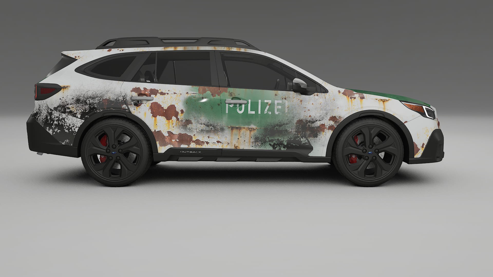 Subaru Outback VI BS prefacelift pre-LCI COBRA 11 – Designad Wrap PPF-sats i utskrivbar polyuretanfilm