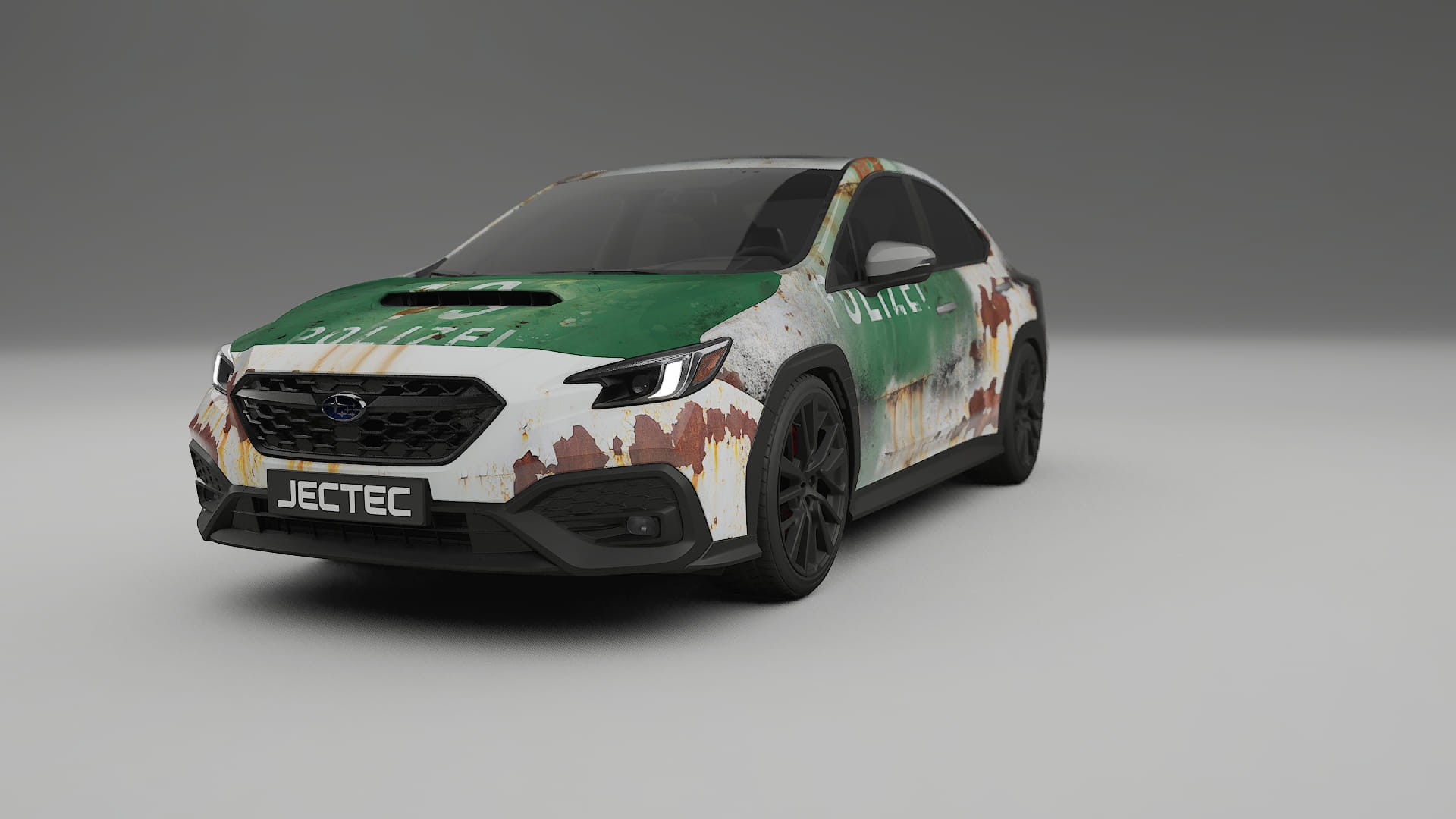 Subaru WRX VB COBRA 11 – Designad Wrap PPF-sats i utskrivbar polyuretanfilm