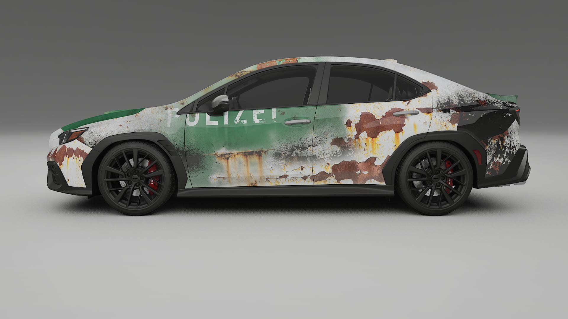 Subaru WRX VB COBRA 11 – Designad Wrap PPF-sats i utskrivbar polyuretanfilm