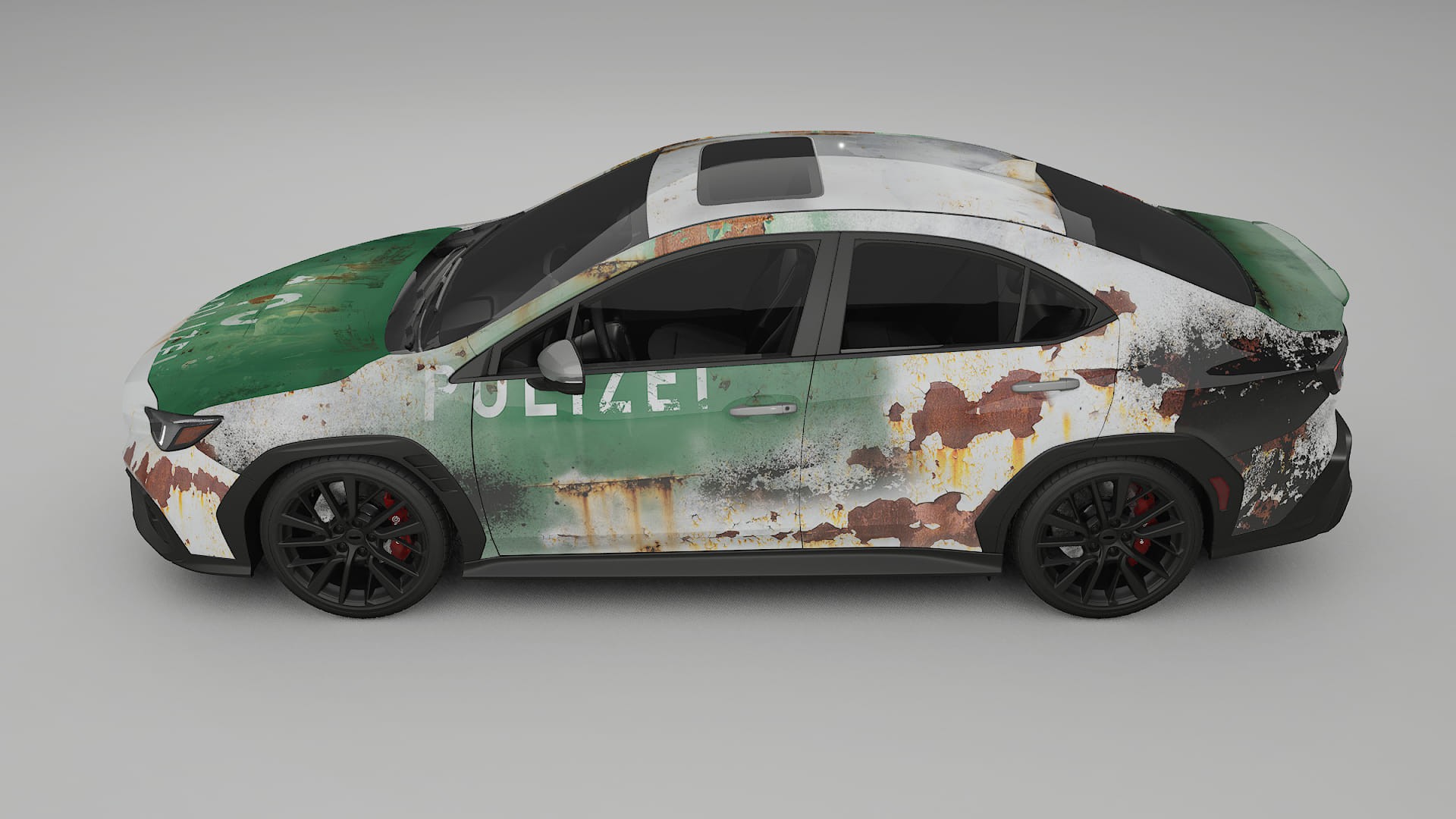 Subaru WRX VB COBRA 11 – Designad Wrap PPF-sats i utskrivbar polyuretanfilm