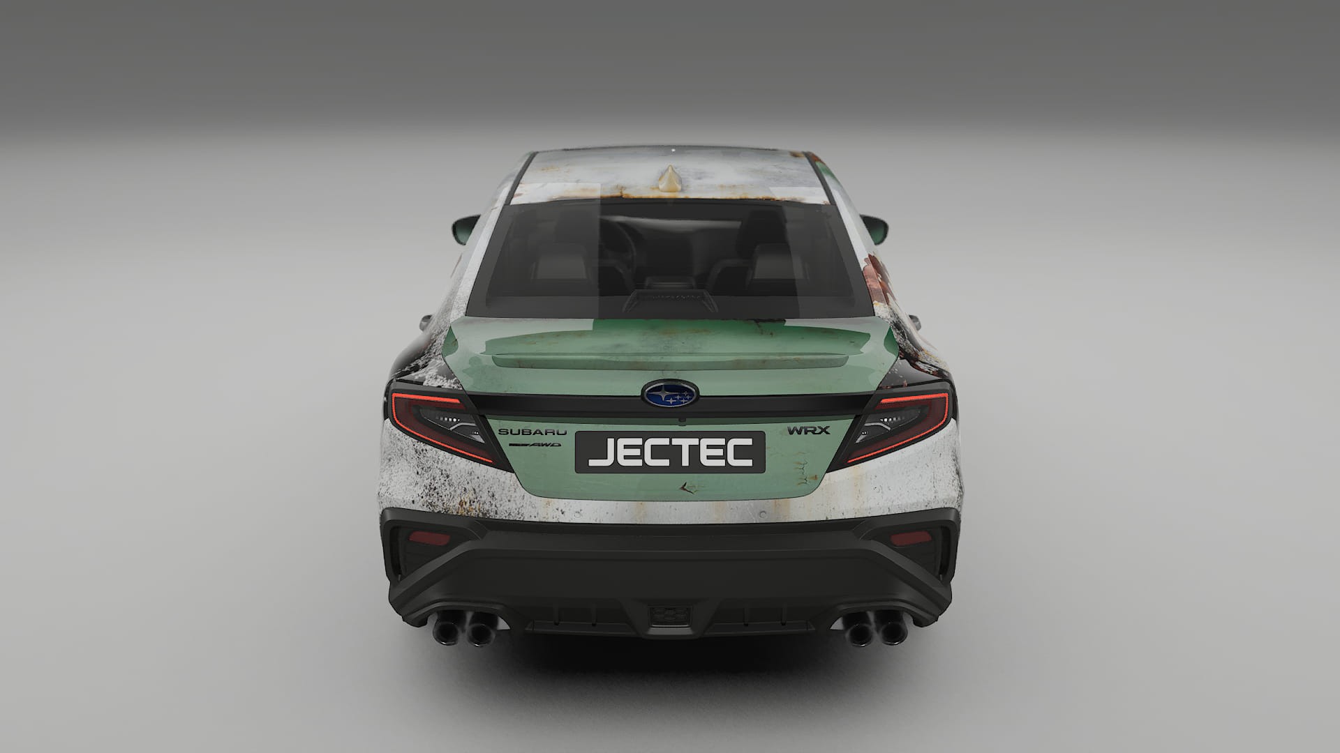 Subaru WRX VB COBRA 11 – Designad Wrap PPF-sats i utskrivbar polyuretanfilm