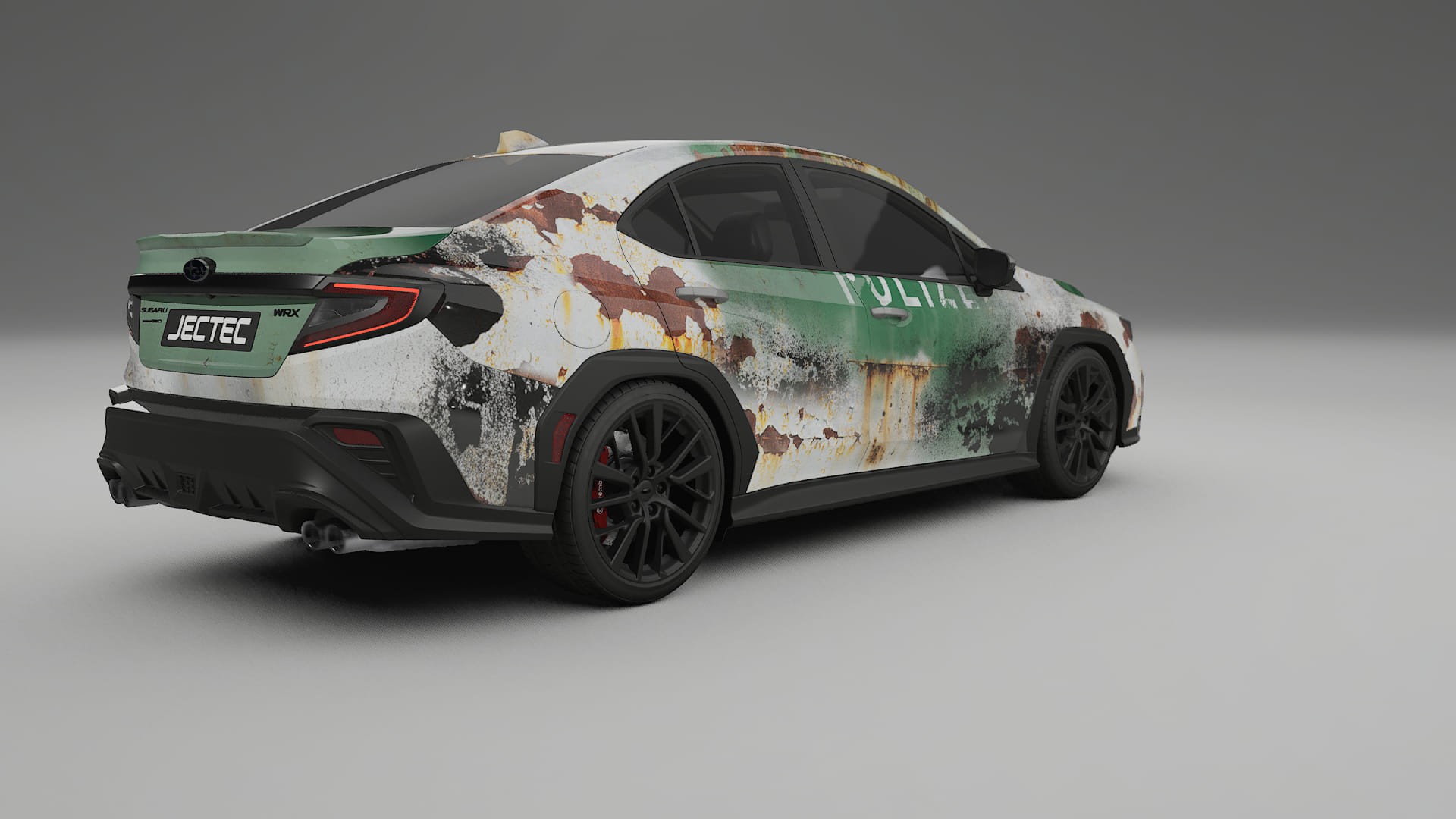 Subaru WRX VB COBRA 11 – Designad Wrap PPF-sats i utskrivbar polyuretanfilm