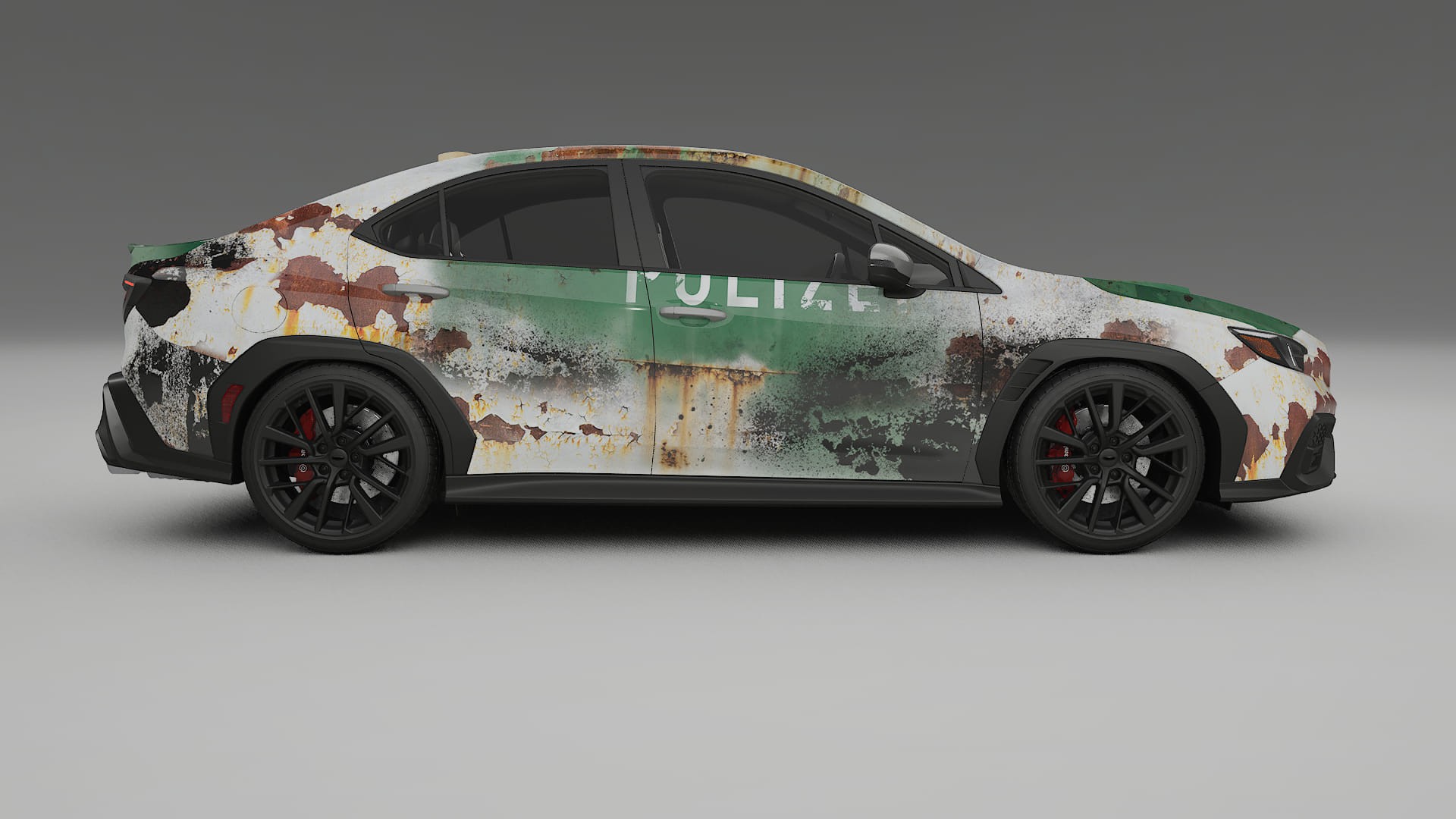 Subaru WRX VB COBRA 11 – Designad Wrap PPF-sats i utskrivbar polyuretanfilm