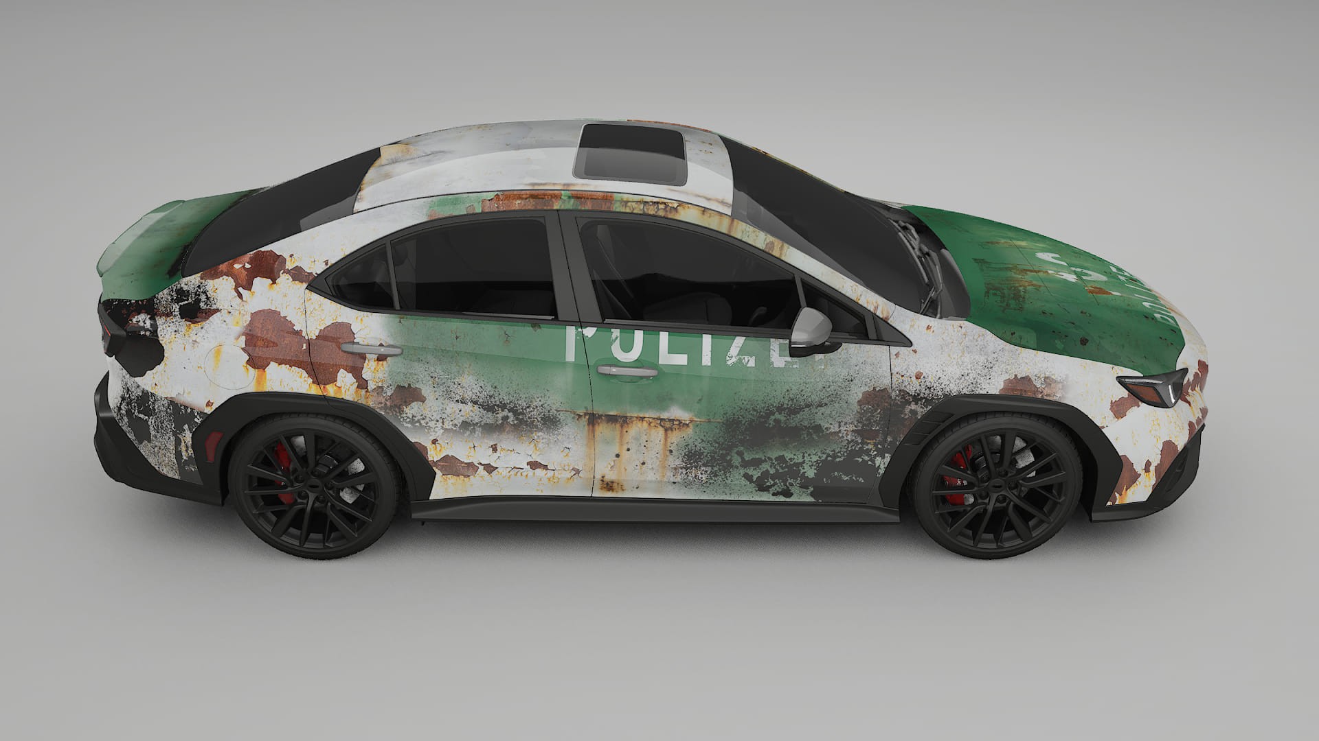 Subaru WRX VB COBRA 11 – Designad Wrap PPF-sats i utskrivbar polyuretanfilm