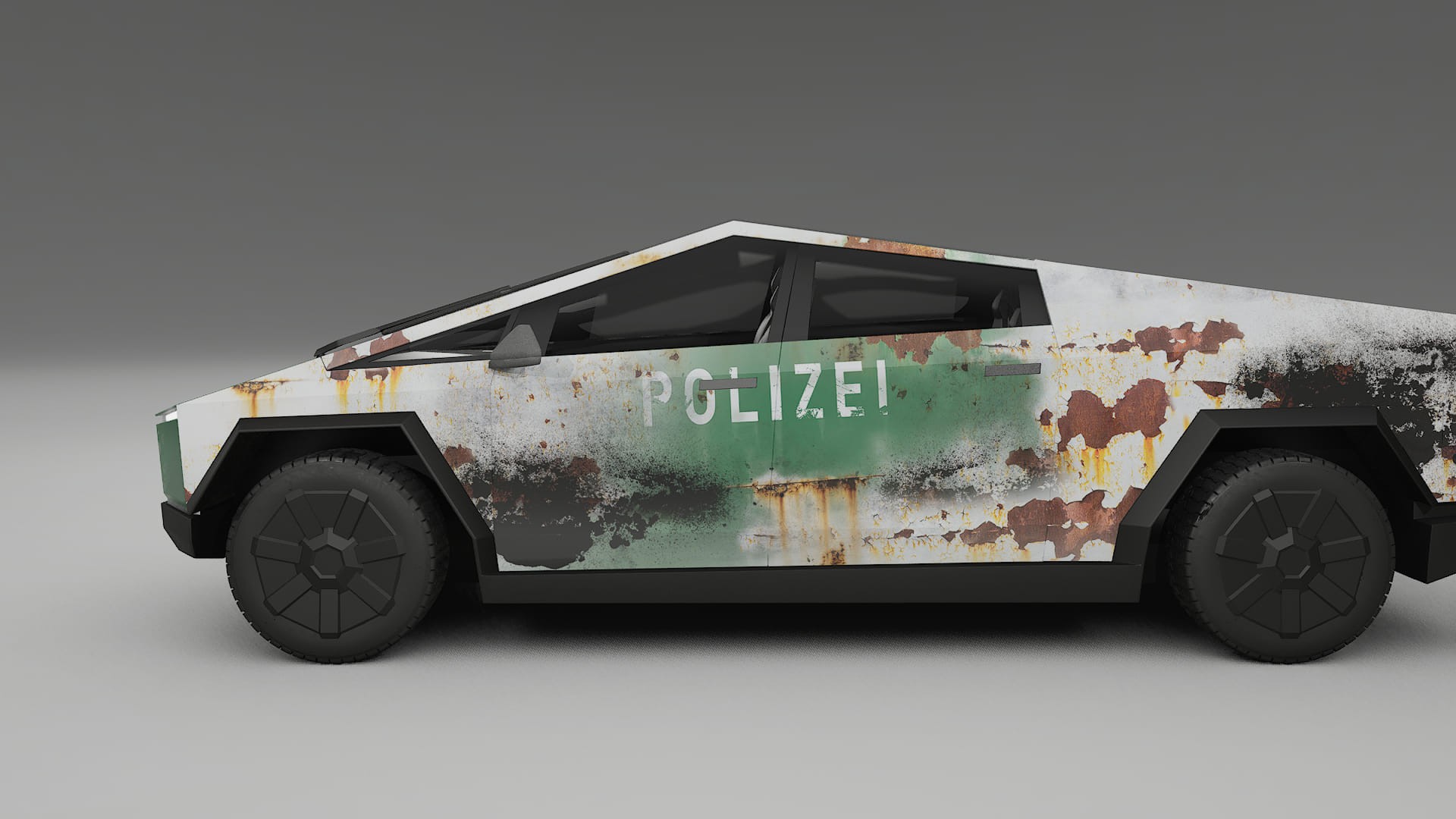 Tesla Cybertruck COBRA 11 – Designad Wrap PPF-sats i utskrivbar polyuretanfilm