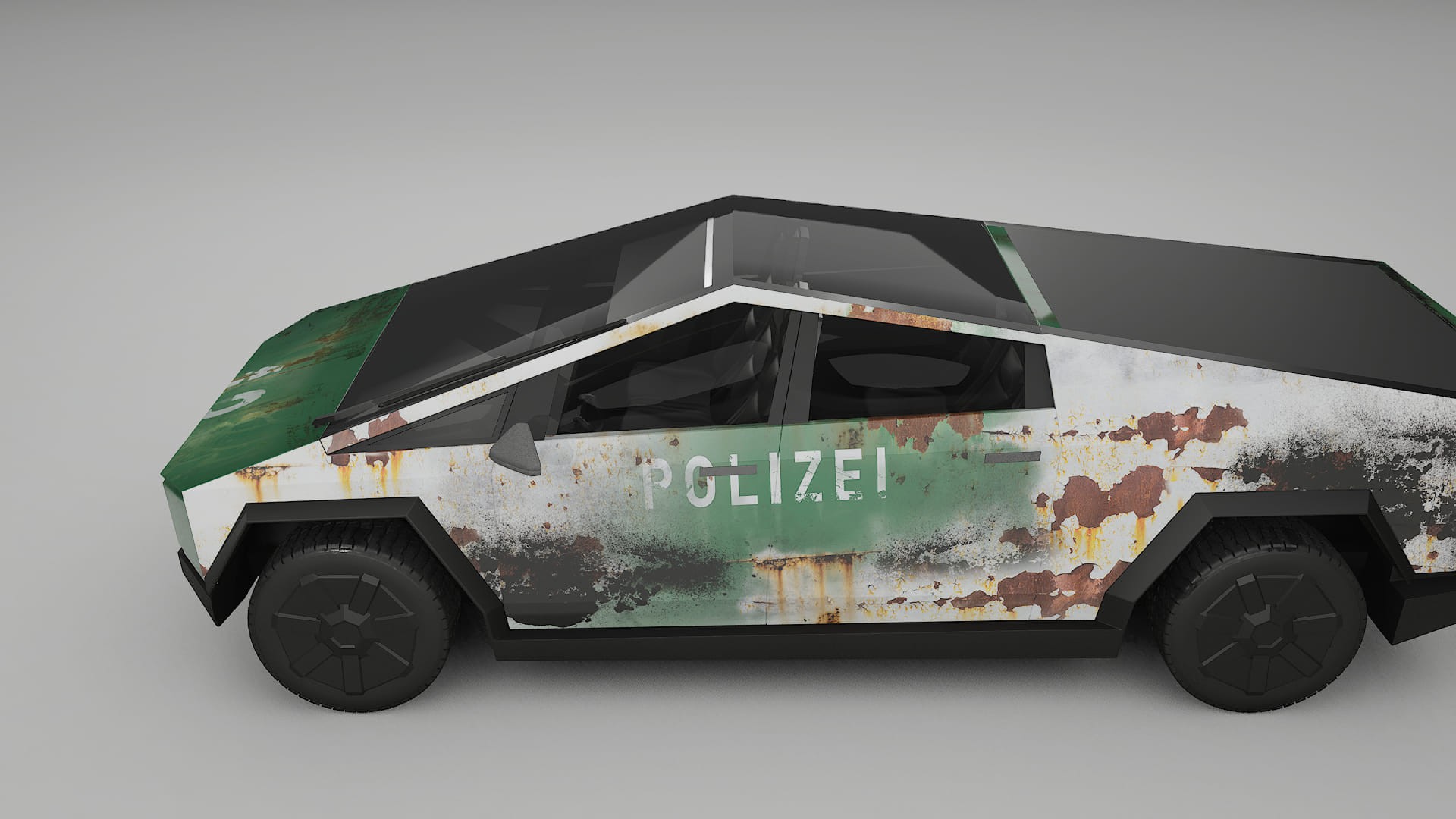 Tesla Cybertruck COBRA 11 – Designad Wrap PPF-sats i utskrivbar polyuretanfilm