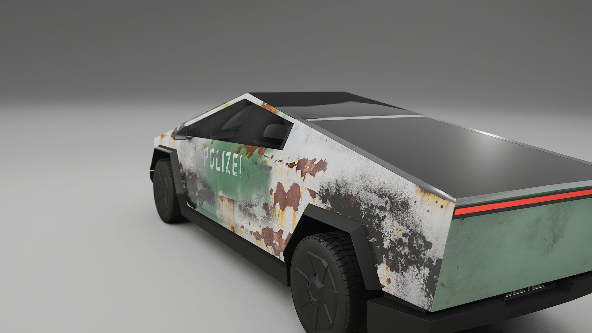 Tesla Cybertruck COBRA 11 – Designad Wrap PPF-sats i utskrivbar polyuretanfilm