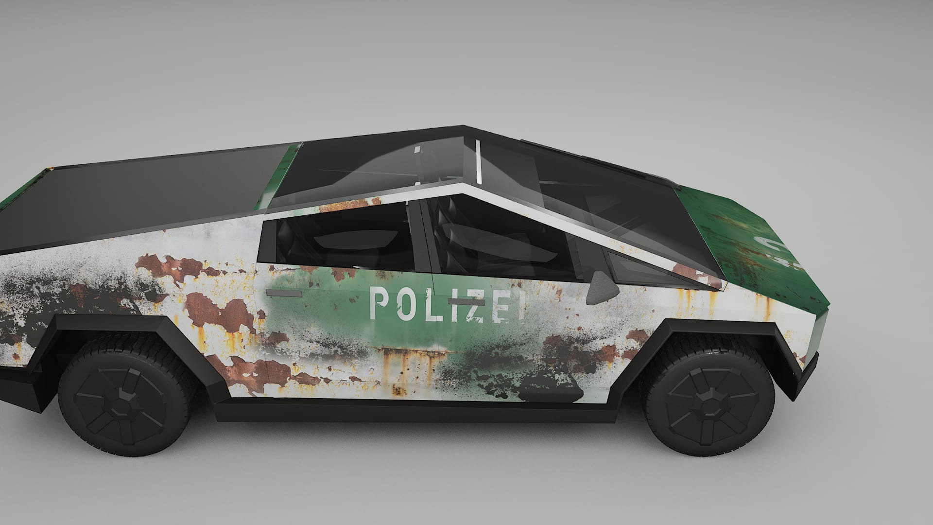 Tesla Cybertruck COBRA 11 – Designad Wrap PPF-sats i utskrivbar polyuretanfilm
