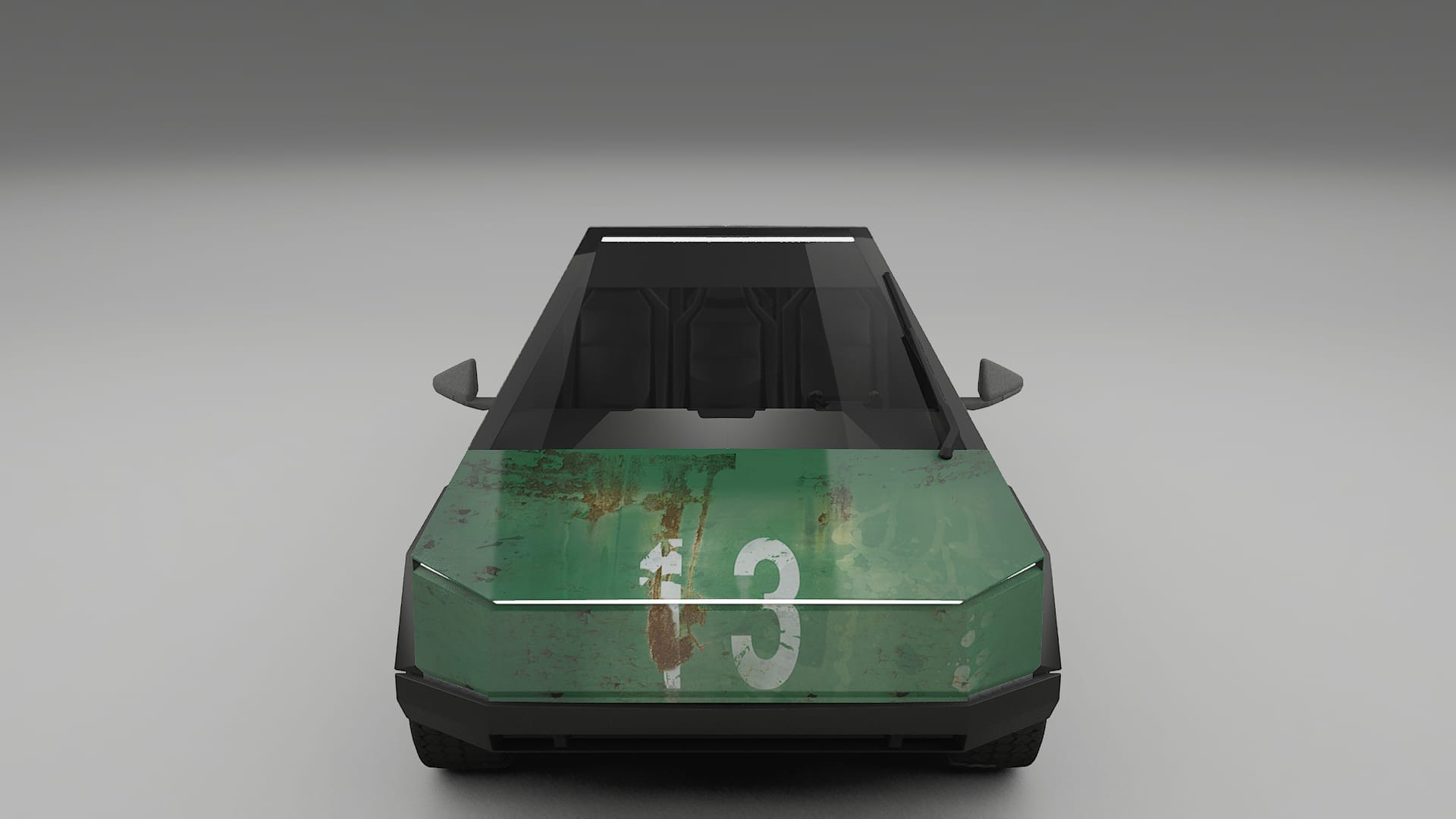 Tesla Cybertruck COBRA 11 – Designad Wrap PPF-sats i utskrivbar polyuretanfilm