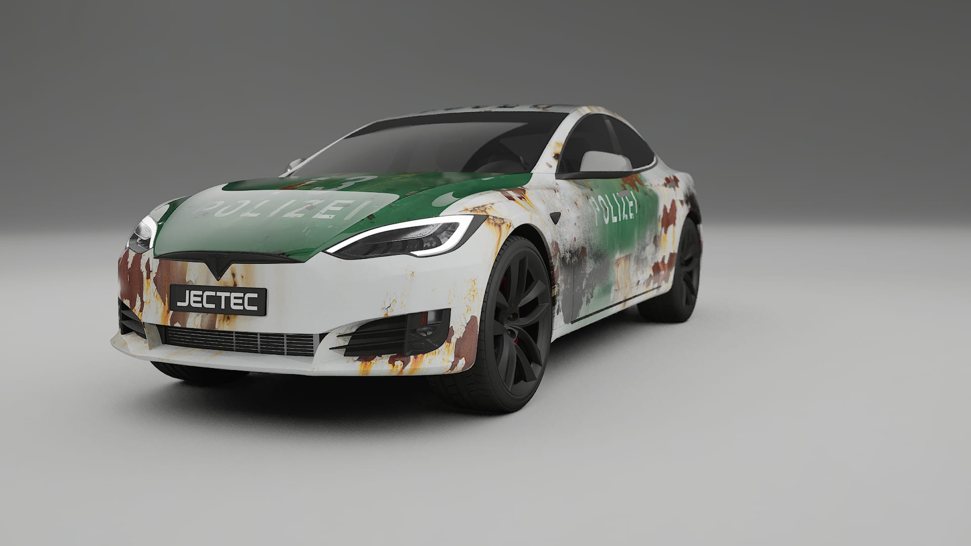 Tesla Model-S Refresh COBRA 11 – Designad Wrap PPF-sats i utskrivbar polyuretanfilm