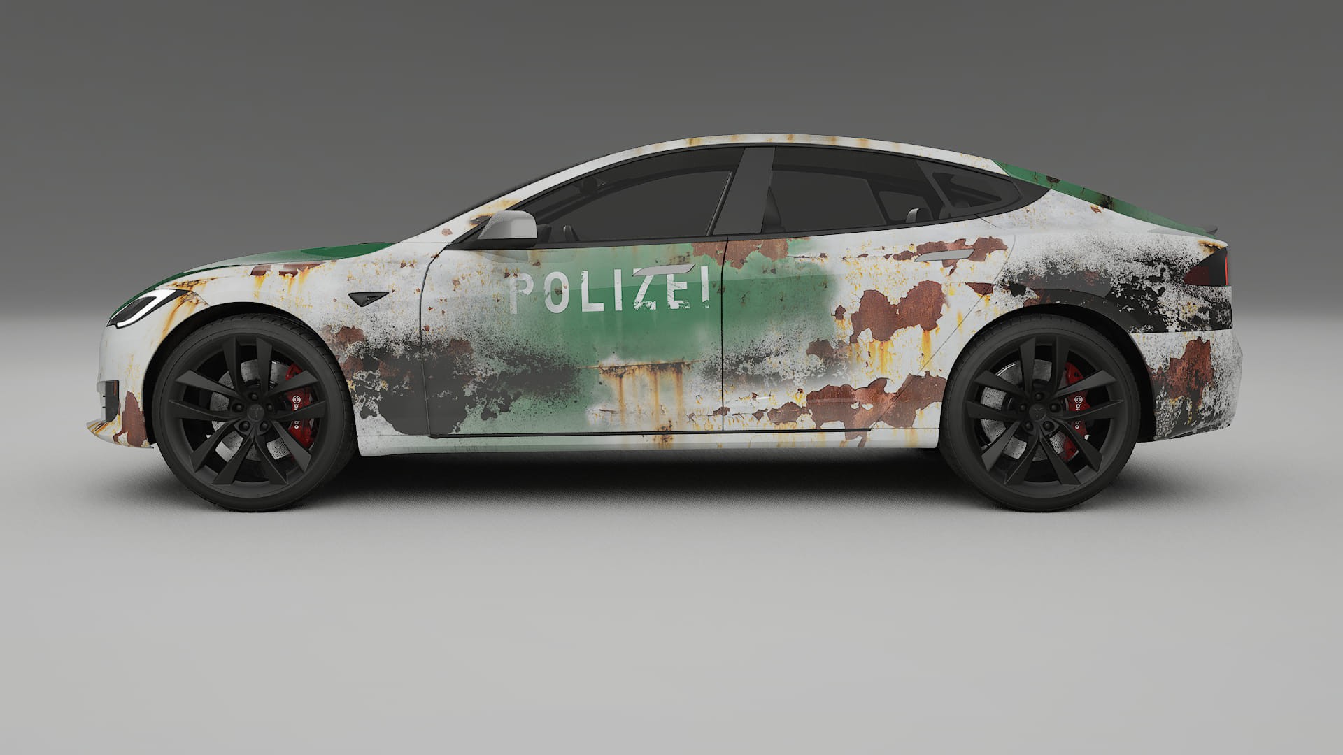 Tesla Model-S Refresh COBRA 11 – Designad Wrap PPF-sats i utskrivbar polyuretanfilm