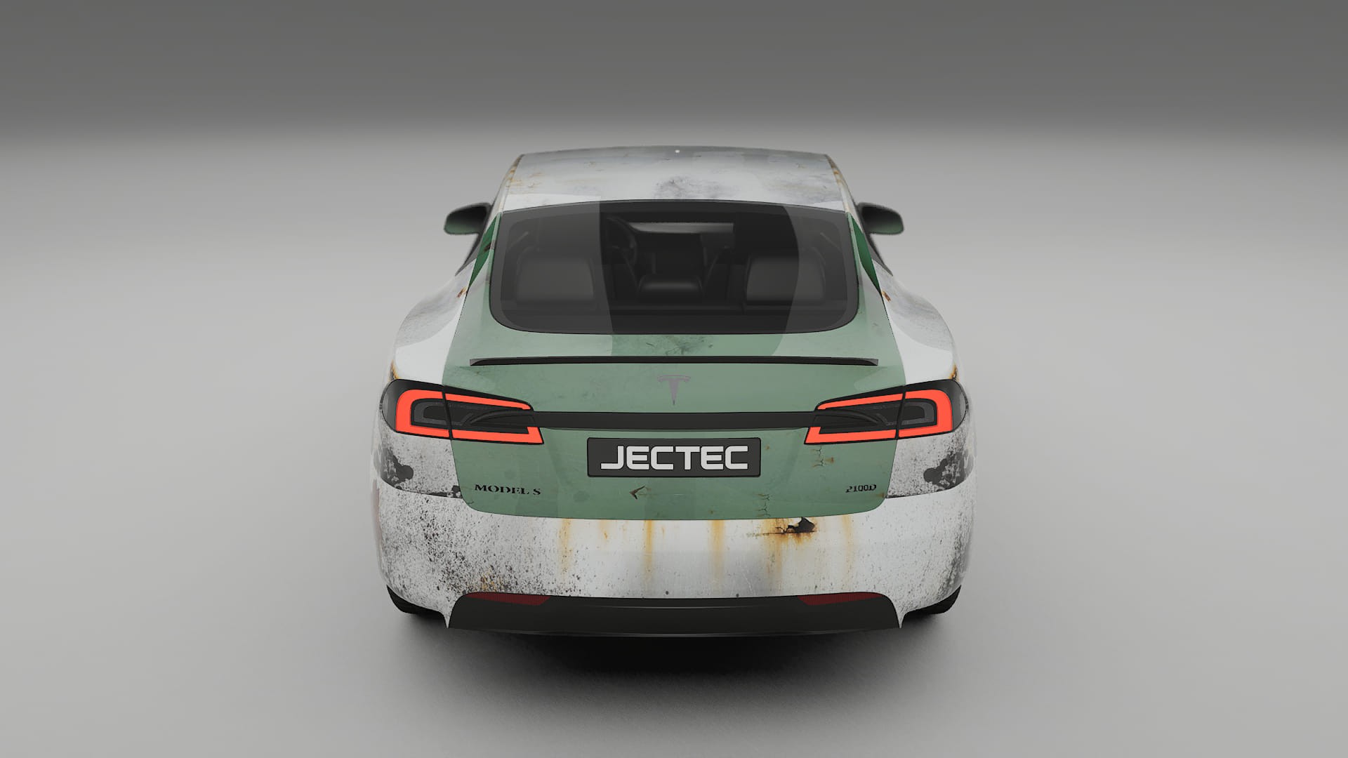 Tesla Model-S Refresh COBRA 11 – Designad Wrap PPF-sats i utskrivbar polyuretanfilm