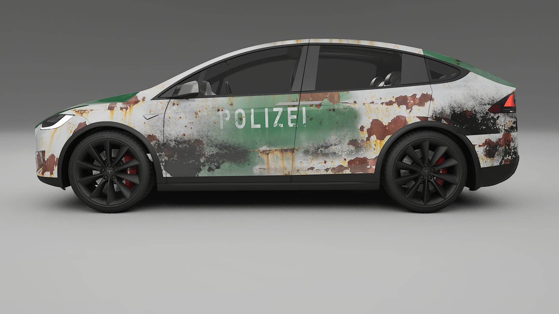 Tesla Model X COBRA 11 – Designad Wrap PPF-sats i utskrivbar polyuretanfilm