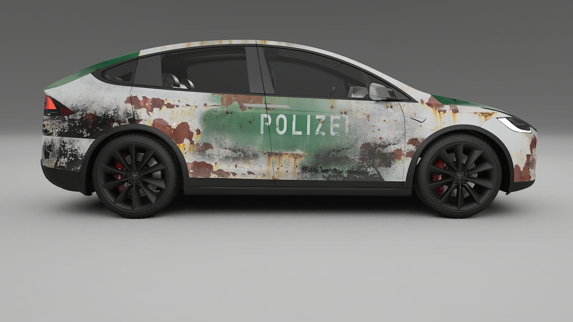 Tesla Model X COBRA 11 – Designad Wrap PPF-sats i utskrivbar polyuretanfilm